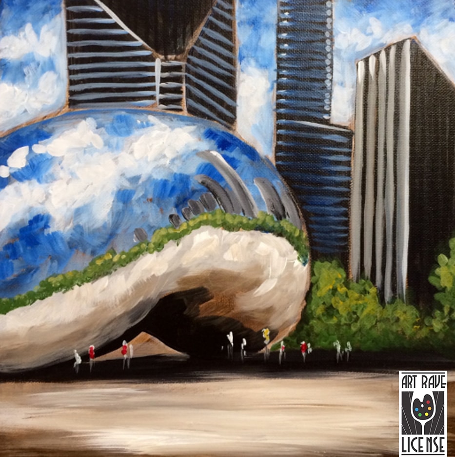 This Artist Recreates Chicago's Famous Artworks and Skyline on the