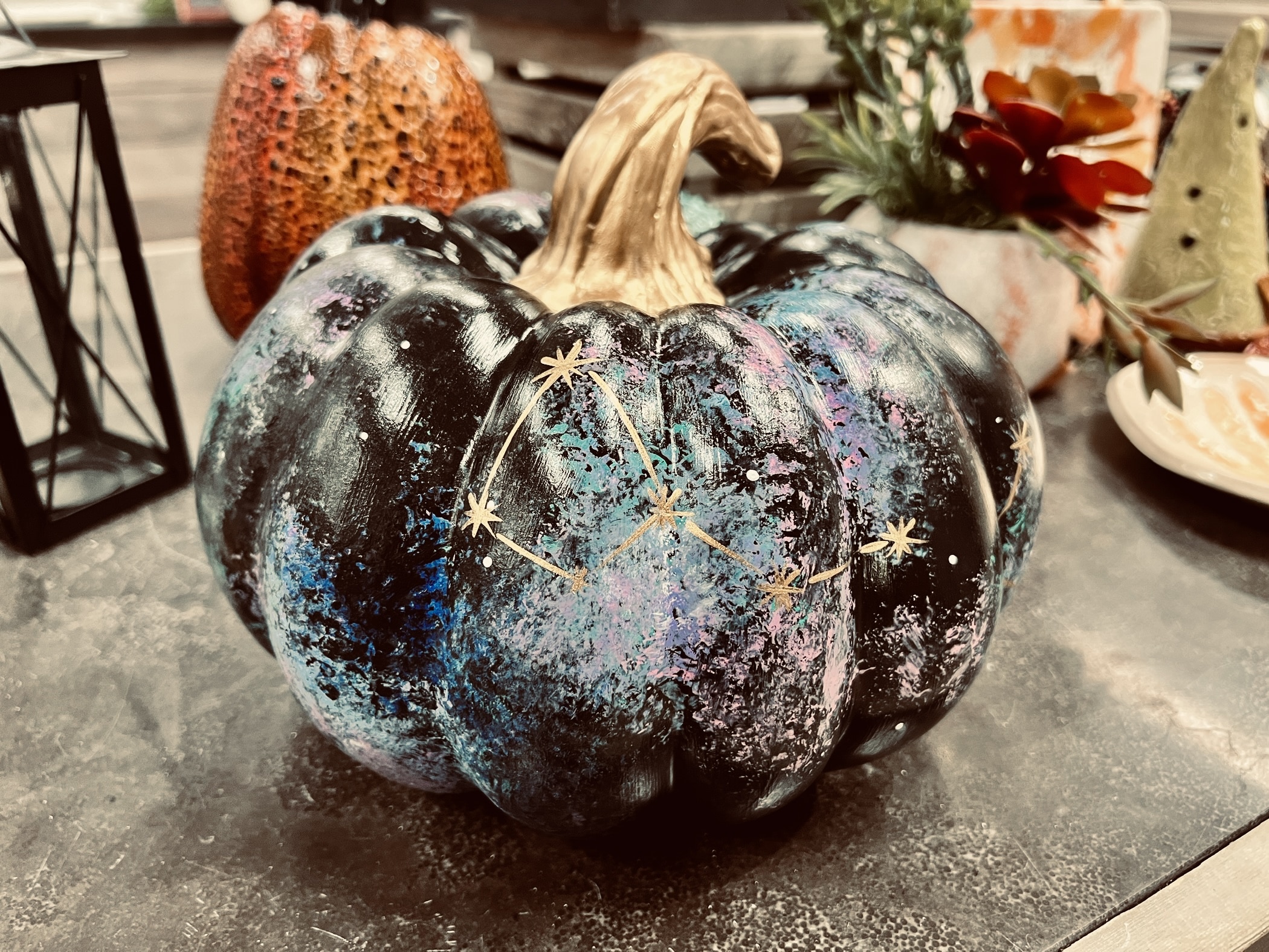 Galaxy Ceramic Pumpkin Class | Art at the Bodega
